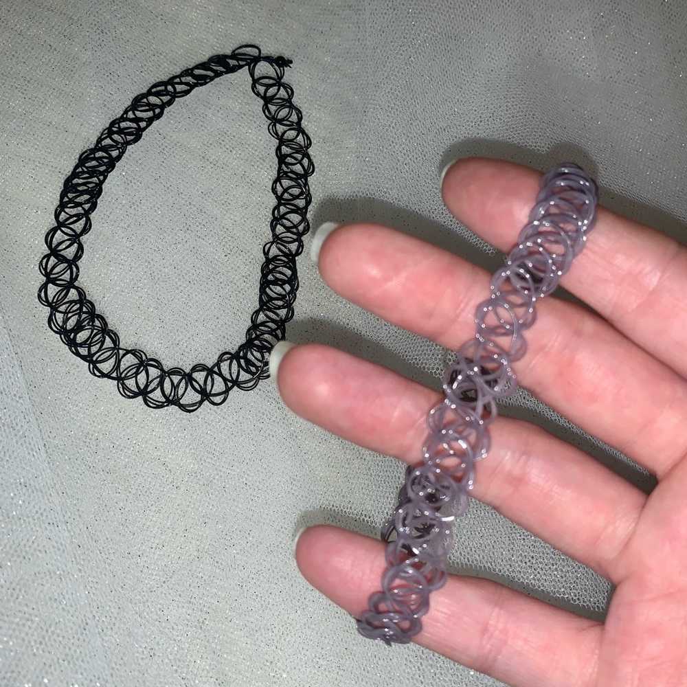 2 Choker Necklaces